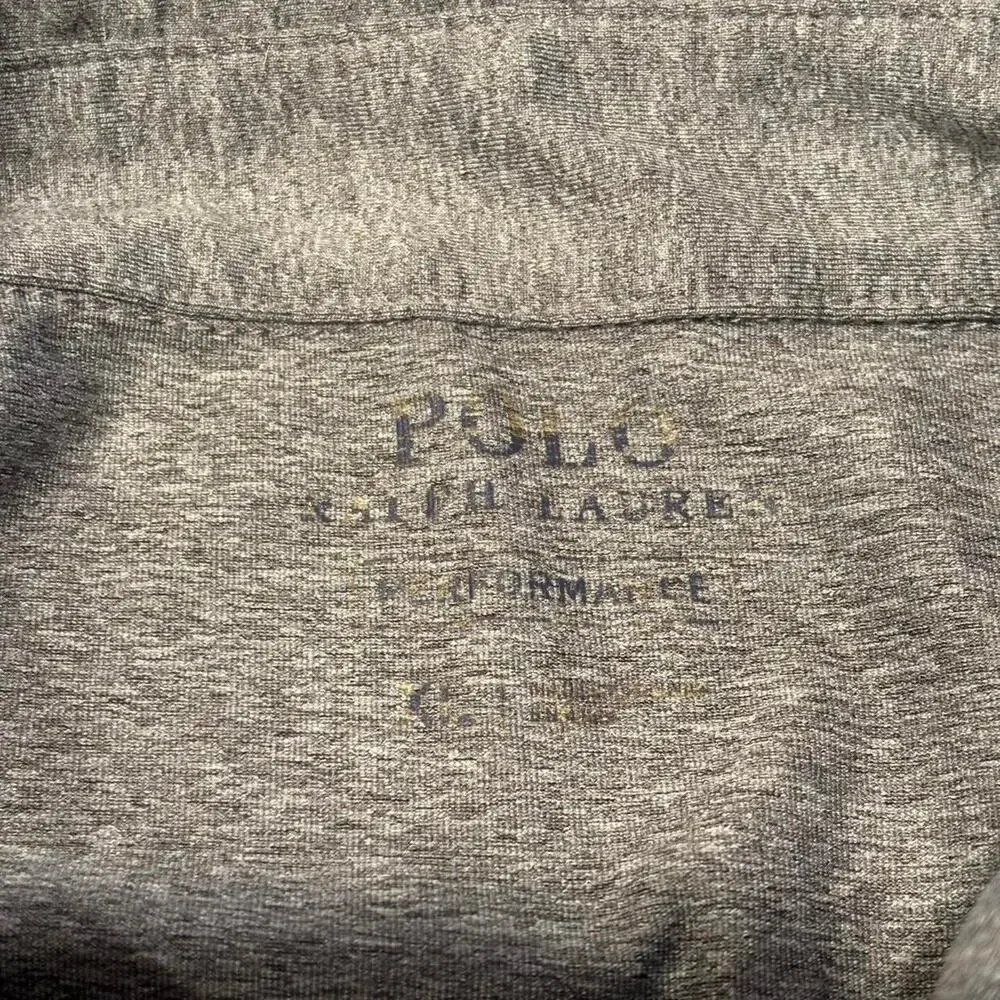 Polo Ralph Lauren Performance Polo Shirt - Heather Gray - Men's XL